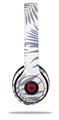 Skin Decal Wrap compatible with Beats Solo 2 WIRED Headphones Palms 02 Purple (HEADPHONES NOT INCLUDED)