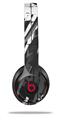 Skin Decal Wrap compatible with Beats Solo 2 WIRED Headphones Baja 0014 White (HEADPHONES NOT INCLUDED)