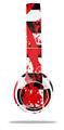 Skin Decal Wrap compatible with Beats Solo 2 WIRED Headphones Checkerboard Splatter (HEADPHONES NOT INCLUDED)