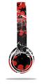Skin Decal Wrap compatible with Beats Solo 2 WIRED Headphones Emo Graffiti (HEADPHONES NOT INCLUDED)