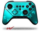 Bokeh Butterflies Neon Teal - Decal Style Skin fits original Amazon Fire TV Gaming Controller