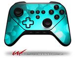 Bokeh Hex Neon Teal - Decal Style Skin fits original Amazon Fire TV Gaming Controller