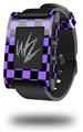 Checkers Purple - Decal Style Skin fits original Pebble Smart Watch (WATCH SOLD SEPARATELY)