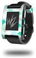 Brushed Circles Seafoam - Decal Style Skin fits original Pebble Smart Watch (WATCH SOLD SEPARATELY)