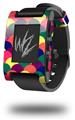 Brushed Cirlces Multi Dark - Decal Style Skin fits original Pebble Smart Watch (WATCH SOLD SEPARATELY)