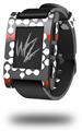Locknodes 04 Red - Decal Style Skin fits original Pebble Smart Watch (WATCH SOLD SEPARATELY)
