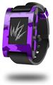Deathrock Bats Purple - Decal Style Skin fits original Pebble Smart Watch (WATCH SOLD SEPARATELY)