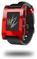 Deathrock Bats Red - Decal Style Skin fits original Pebble Smart Watch (WATCH SOLD SEPARATELY)