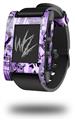 Scene Kid Sketches Purple - Decal Style Skin fits original Pebble Smart Watch (WATCH SOLD SEPARATELY)
