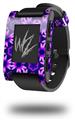 Daisies Purple - Decal Style Skin fits original Pebble Smart Watch (WATCH SOLD SEPARATELY)