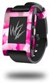 Bokeh Squared Hot Pink - Decal Style Skin fits original Pebble Smart Watch (WATCH SOLD SEPARATELY)