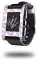 Purple Lips - Decal Style Skin fits original Pebble Smart Watch (WATCH SOLD SEPARATELY)