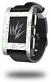 Watercolor Leaves White - Decal Style Skin fits original Pebble Smart Watch (WATCH SOLD SEPARATELY)