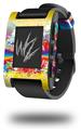 Rainbow Music - Decal Style Skin fits original Pebble Smart Watch (WATCH SOLD SEPARATELY)