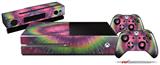 Tie Dye Peace Sign 103 - Holiday Bundle Decal Style Skin fits XBOX One Console Original, Kinect and 2 Controllers (XBOX SYSTEM NOT INCLUDED)