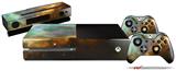 Hubble Images - Gases in the Omega-Swan Nebula - Holiday Bundle Decal Style Skin fits XBOX One Console Original, Kinect and 2 Controllers (XBOX SYSTEM NOT INCLUDED)