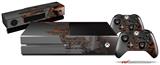 Car Wreck - Holiday Bundle Decal Style Skin fits XBOX One Console Original, Kinect and 2 Controllers (XBOX SYSTEM NOT INCLUDED)