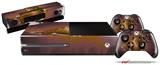 Comet Nucleus - Holiday Bundle Decal Style Skin fits XBOX One Console Original, Kinect and 2 Controllers (XBOX SYSTEM NOT INCLUDED)