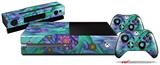 Cell Structure - Holiday Bundle Decal Style Skin fits XBOX One Console Original, Kinect and 2 Controllers (XBOX SYSTEM NOT INCLUDED)