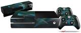 Aquatic - Holiday Bundle Decal Style Skin fits XBOX One Console Original, Kinect and 2 Controllers (XBOX SYSTEM NOT INCLUDED)