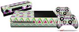 Kearas Tribal 1 - Holiday Bundle Decal Style Skin fits XBOX One Console Original, Kinect and 2 Controllers (XBOX SYSTEM NOT INCLUDED)