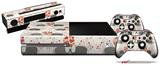 Elephant Love - Holiday Bundle Decal Style Skin fits XBOX One Console Original, Kinect and 2 Controllers (XBOX SYSTEM NOT INCLUDED)
