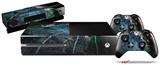 Aquatic 2 - Holiday Bundle Decal Style Skin fits XBOX One Console Original, Kinect and 2 Controllers (XBOX SYSTEM NOT INCLUDED)