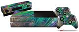 Kelp Forest - Holiday Bundle Decal Style Skin fits XBOX One Console Original, Kinect and 2 Controllers (XBOX SYSTEM NOT INCLUDED)