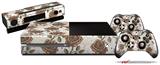 Flowers Pattern Roses 20 - Holiday Bundle Decal Style Skin fits XBOX One Console Original, Kinect and 2 Controllers (XBOX SYSTEM NOT INCLUDED)