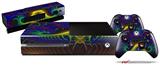 Indhra-1 - Holiday Bundle Decal Style Skin fits XBOX One Console Original, Kinect and 2 Controllers (XBOX SYSTEM NOT INCLUDED)