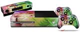 Learning - Holiday Bundle Decal Style Skin fits XBOX One Console Original, Kinect and 2 Controllers (XBOX SYSTEM NOT INCLUDED)