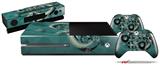New Fish - Holiday Bundle Decal Style Skin fits XBOX One Console Original, Kinect and 2 Controllers (XBOX SYSTEM NOT INCLUDED)