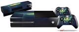 Orchid - Holiday Bundle Decal Style Skin fits XBOX One Console Original, Kinect and 2 Controllers (XBOX SYSTEM NOT INCLUDED)