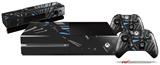 Baja 0023 Blue Medium - Holiday Bundle Decal Style Skin fits XBOX One Console Original, Kinect and 2 Controllers (XBOX SYSTEM NOT INCLUDED)