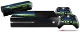 Sunrise - Holiday Bundle Decal Style Skin fits XBOX One Console Original, Kinect and 2 Controllers (XBOX SYSTEM NOT INCLUDED)