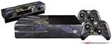 Tunnel - Holiday Bundle Decal Style Skin fits XBOX One Console Original, Kinect and 2 Controllers (XBOX SYSTEM NOT INCLUDED)
