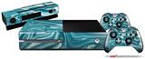 Blue Marble - Holiday Bundle Decal Style Skin fits XBOX One Console Original, Kinect and 2 Controllers (XBOX SYSTEM NOT INCLUDED)