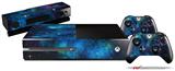 Nebula 0003 - Holiday Bundle Decal Style Skin fits XBOX One Console Original, Kinect and 2 Controllers (XBOX SYSTEM NOT INCLUDED)