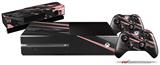Baja 0014 Pink - Holiday Bundle Decal Style Skin fits XBOX One Console Original, Kinect and 2 Controllers (XBOX SYSTEM NOT INCLUDED)