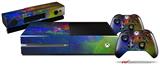 Fireworks - Holiday Bundle Decal Style Skin fits XBOX One Console Original, Kinect and 2 Controllers (XBOX SYSTEM NOT INCLUDED)