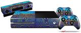 Dancing Lilies - Holiday Bundle Decal Style Skin fits XBOX One Console Original, Kinect and 2 Controllers (XBOX SYSTEM NOT INCLUDED)