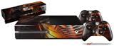 Solar Flares - Holiday Bundle Decal Style Skin fits XBOX One Console Original, Kinect and 2 Controllers (XBOX SYSTEM NOT INCLUDED)