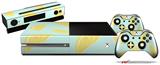 Lemons Blue - Holiday Bundle Decal Style Skin compatible with XBOX One Console Original, Kinect and 2 Controllers (XBOX SYSTEM NOT INCLUDED)