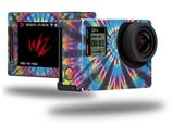 Tie Dye Swirl 101 - Decal Style Skin fits GoPro Hero 4 Silver Camera (GOPRO SOLD SEPARATELY)