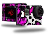 Punk Skull Princess - Decal Style Skin fits GoPro Hero 4 Silver Camera (GOPRO SOLD SEPARATELY)