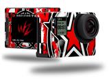 Star Checker Splatter - Decal Style Skin fits GoPro Hero 4 Silver Camera (GOPRO SOLD SEPARATELY)