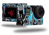 SceneKid Blue - Decal Style Skin fits GoPro Hero 4 Silver Camera (GOPRO SOLD SEPARATELY)