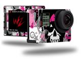 Scene Kid Girl Skull - Decal Style Skin fits GoPro Hero 4 Silver Camera (GOPRO SOLD SEPARATELY)