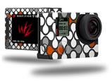 Locknodes 05 Burnt Orange - Decal Style Skin fits GoPro Hero 4 Silver Camera (GOPRO SOLD SEPARATELY)