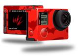Deathrock Bats Red - Decal Style Skin fits GoPro Hero 4 Silver Camera (GOPRO SOLD SEPARATELY)